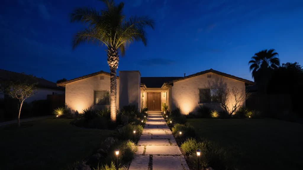 Landscape Lighting Installation in Los Angeles