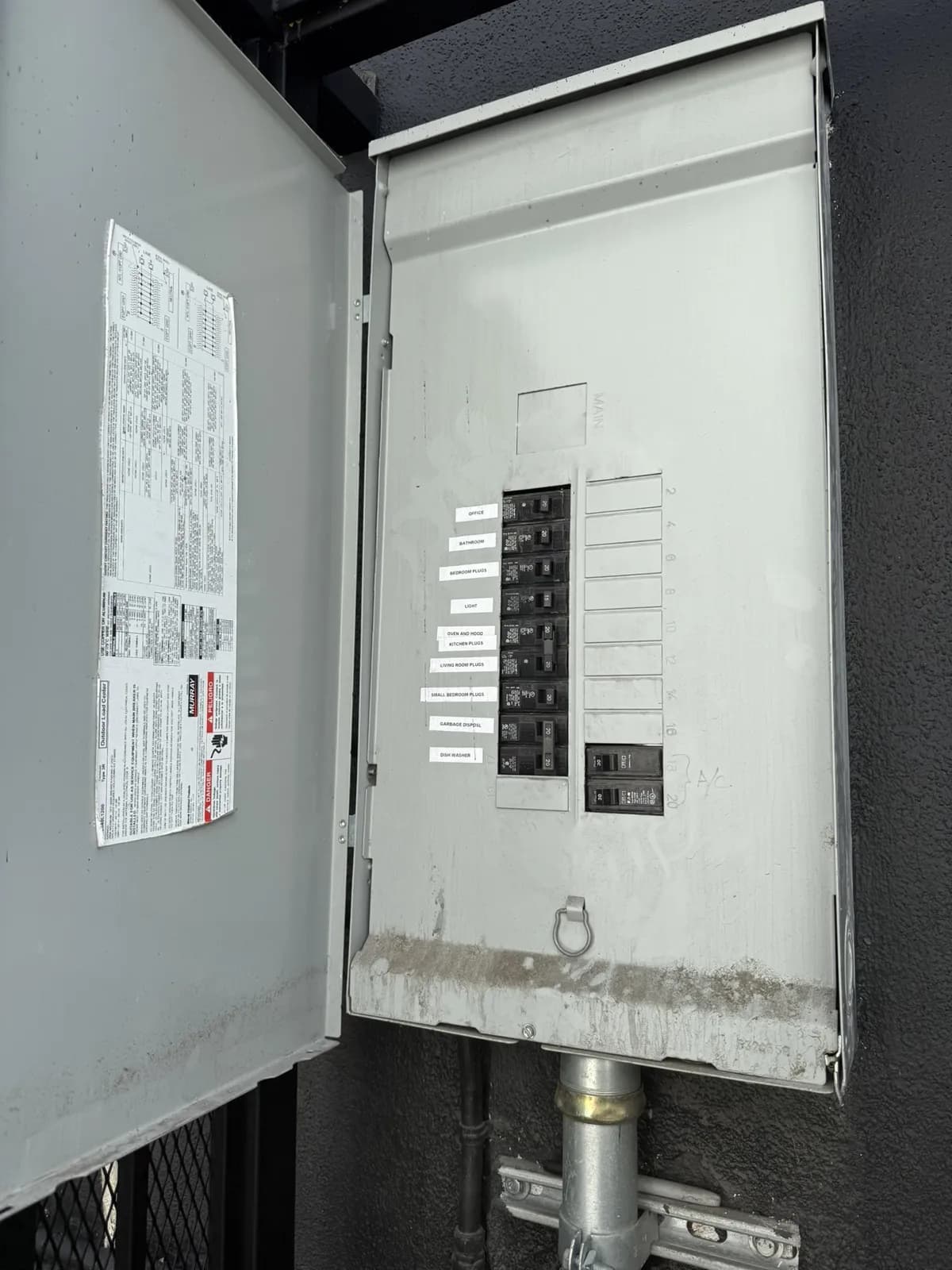 Fairfax: a panel installed by our crew