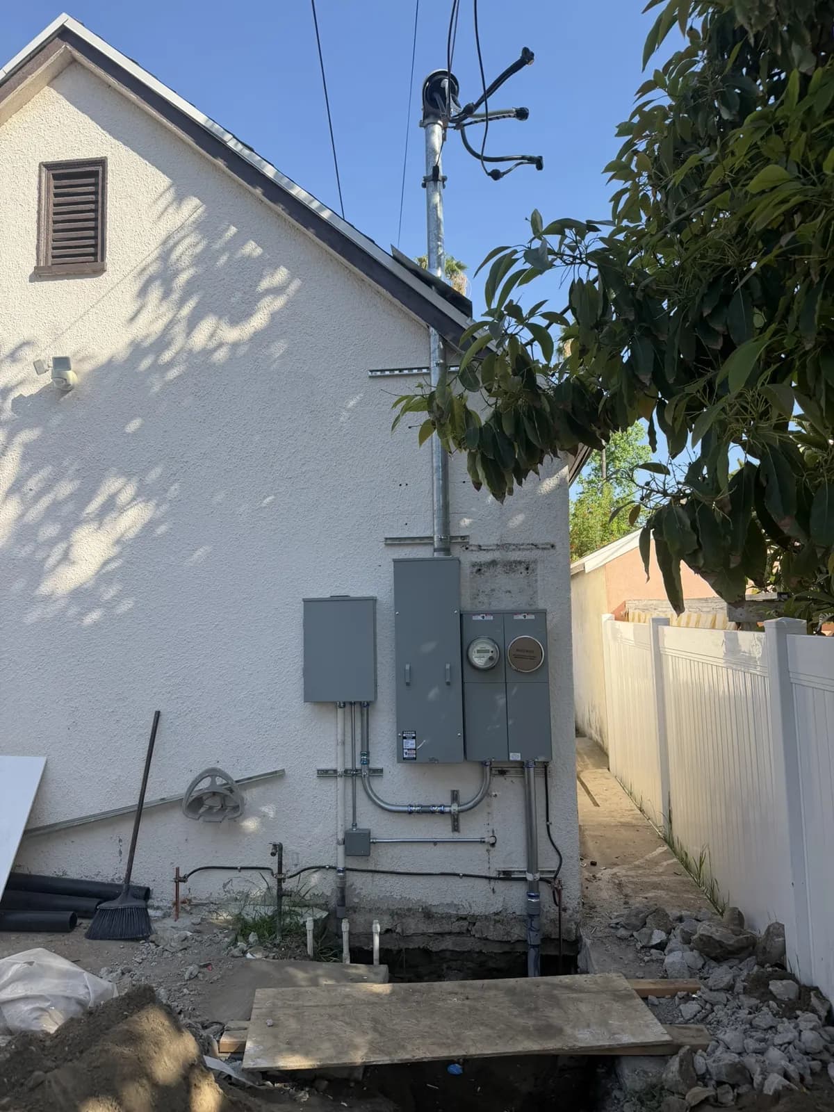 A sub-panel installation by our team