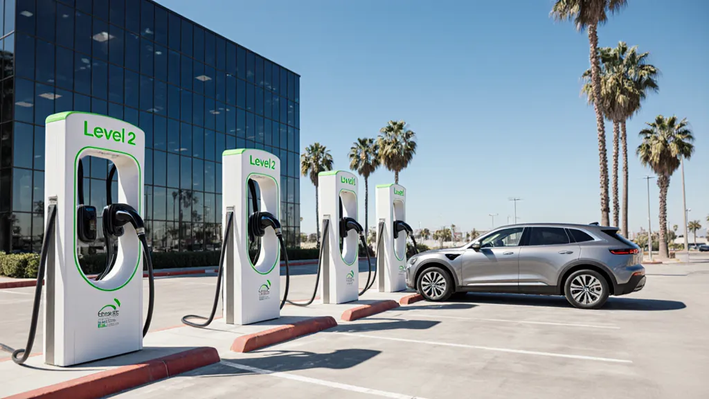 Commercial EV Charging Station Installation in Los Angeles