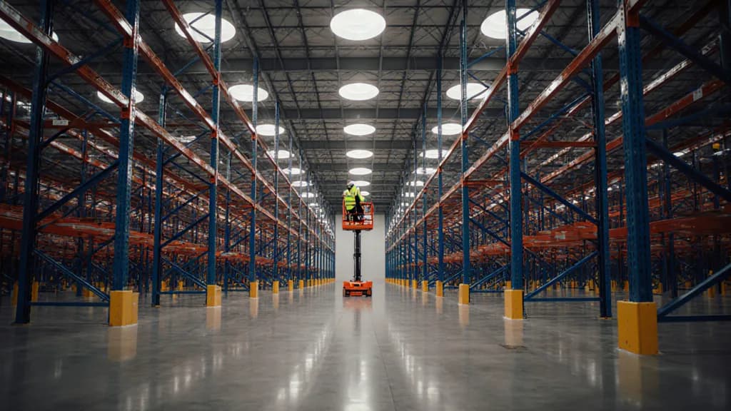 Warehouse Lighting Installation in Los Angeles
