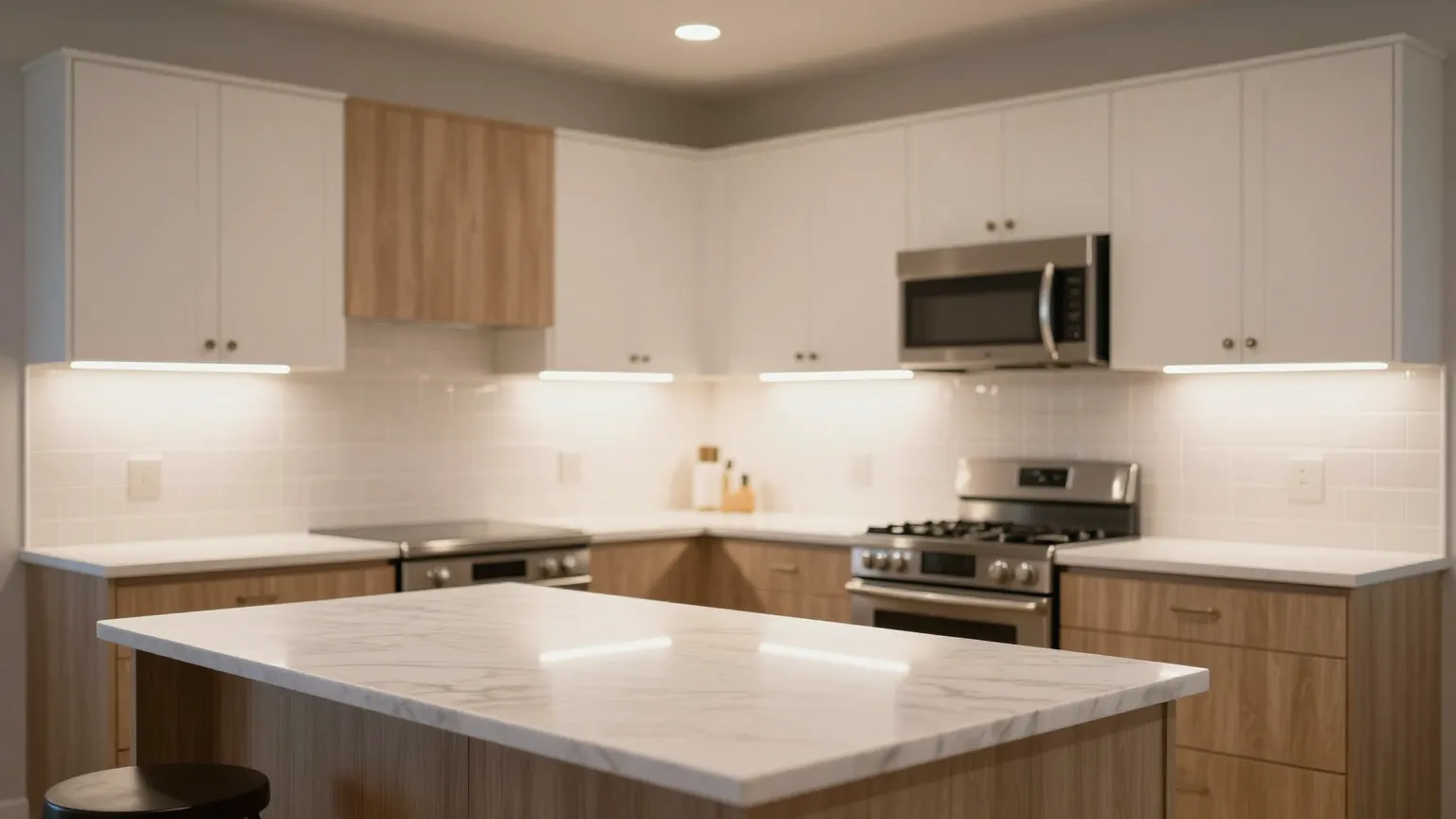 Under Cabinet Lighting Installation in Los Angeles