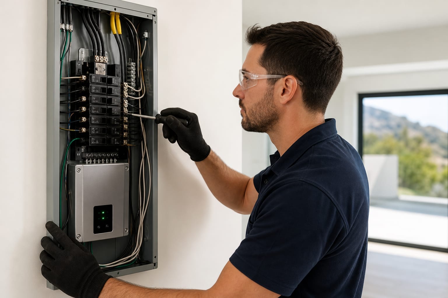 Whole house surge protection installation Los Angeles